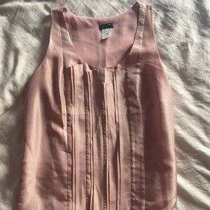 Dusty Rose J. Crew Silk Blouse